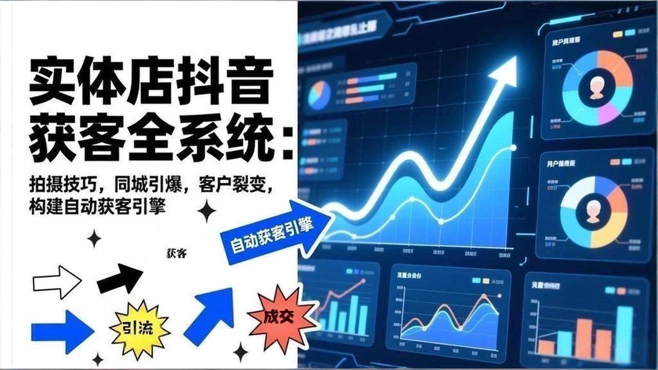 (17090期)2026实体店抖音获客全系统:拍摄技巧,同城引爆,客户裂变,构建自动获客引擎 (17090期)2026实体店抖音获客全系统:拍摄技巧,同城引爆,客户裂变,构建自动获客引擎