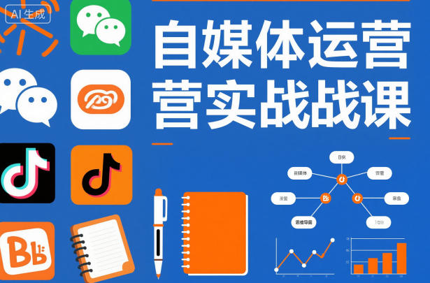 自媒体运营实战课，掌握一套系统的自媒体运营底层方法论，成为优秀的内容创作者-淘朋友