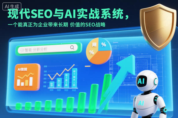 现代SEO与AI实战系统,一个能真正为企业带来长期价值的SEO战略(英语+中文字幕)-淘朋友