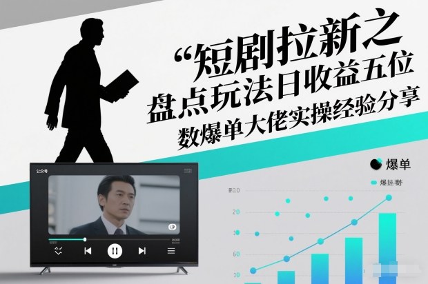 短剧拉新之盘点玩法日收益五位数爆单大佬实操经验分享-淘朋友