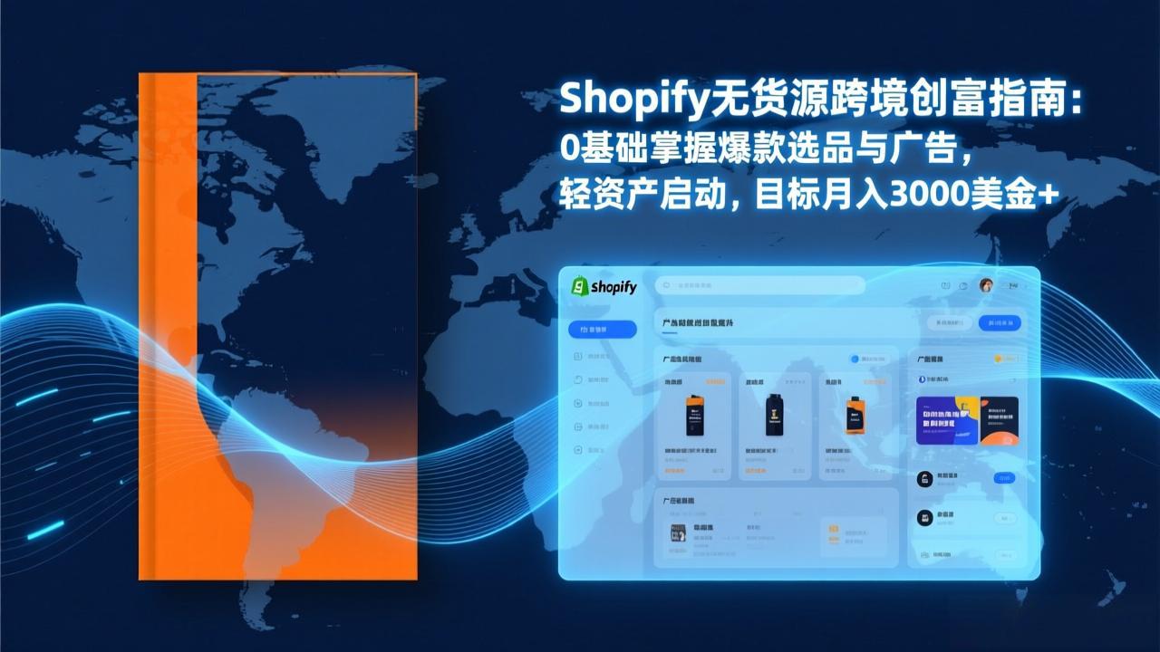 Shopify爆款打法实战:从选品到广告投放,复制爆款模型,驱动独立站月销售额破万刀-淘朋友