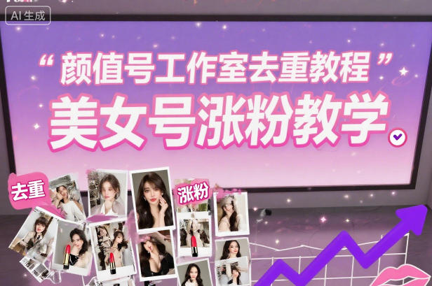 颜值号工作室去重教程,美女号涨粉教学 颜值号工作室去重教程,美女号涨粉教学