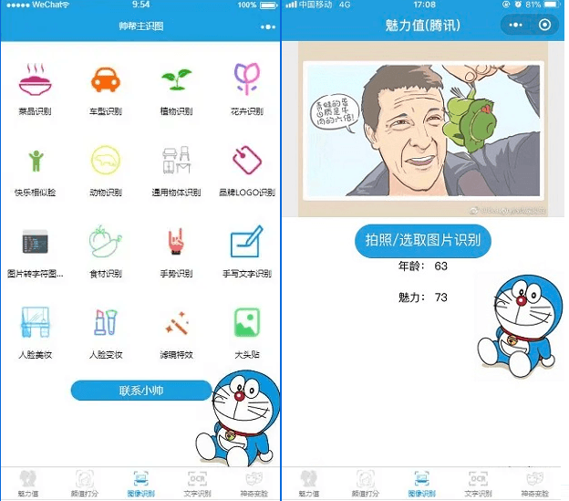 多功能AI图像识别与智能交互小程序源码-淘朋友