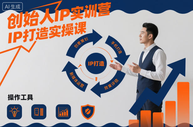 创始人IP实训营，IP打造实操课-淘朋友