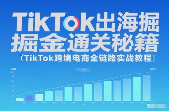 TikTok出海掘金通关秘籍，TikTok跨境电商全链路实战教程-淘朋友