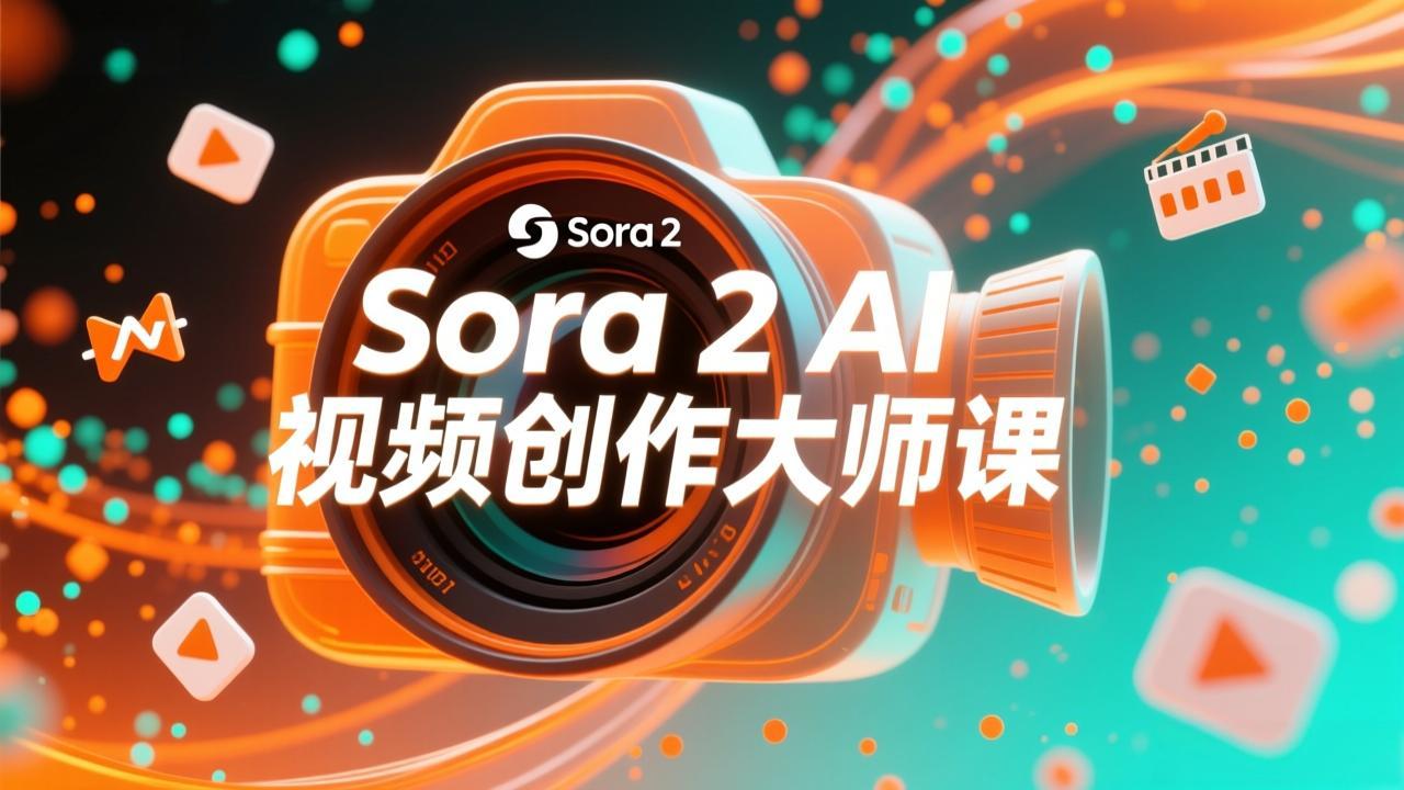 如何利用Sora 2创建流行AI人工智能视频大师班教程：掌握创作全流程，产出百万播放内容-淘朋友