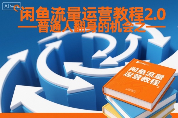 闲鱼流量运营教程2.0——普通人翻身的机会之一-淘朋友