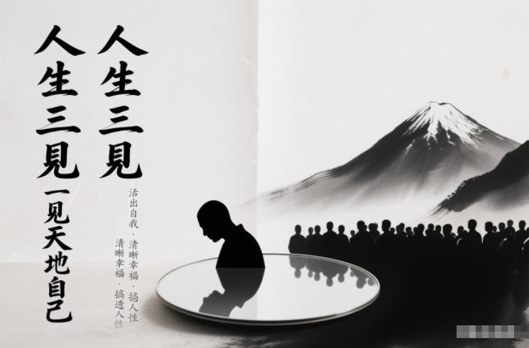 人生三见一见天地见众生见自己，活出自我拥有清晰幸福人生，搞透人性-淘朋友