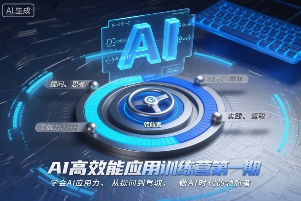 AI高效能应用训练营第一期，学会AI应用力，从提问到驾驭，做AI时代的领航者（更新）-淘朋友