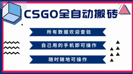 CSGO全自动搬砖,年底钱回家好项目,当天可拿到结果,新手小白轻松月入1W+【揭秘】 CSGO全自动搬砖,年底钱回家好项目,当天可拿到结果,新手小白轻松月入1W+【揭秘】