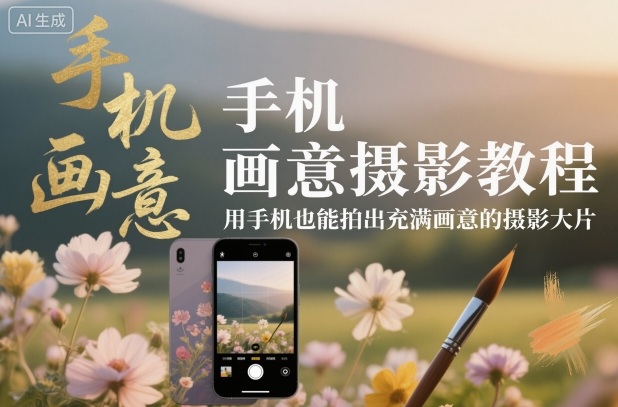 手机画意摄影教程,用手机也能拍出充满画意的摄影大片 手机画意摄影教程,用手机也能拍出充满画意的摄影大片