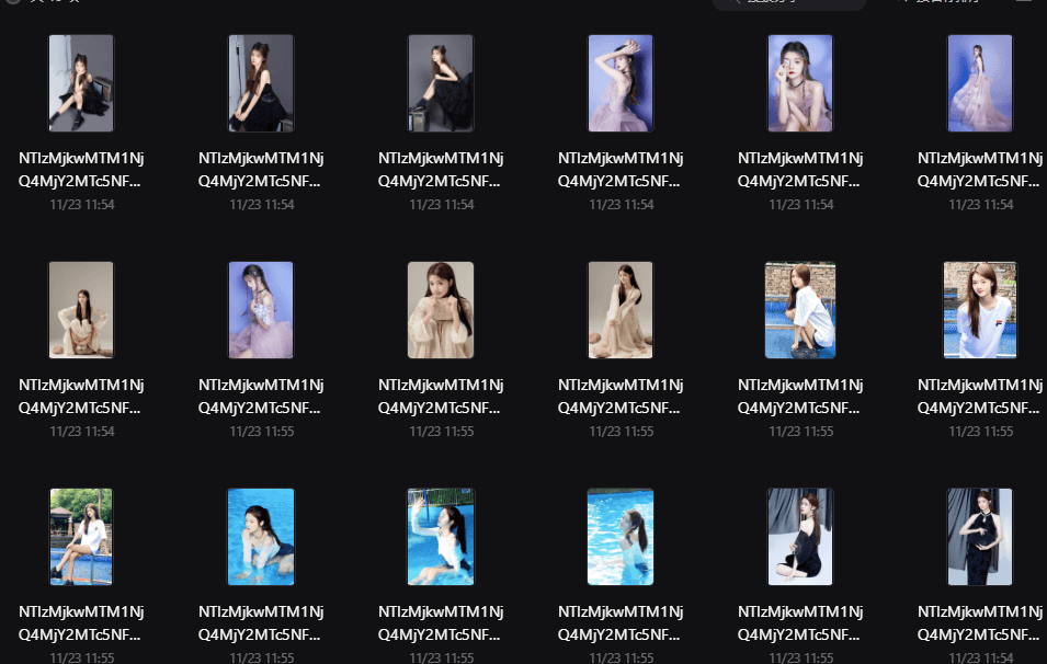 200张4K漂亮女孩美女人物-淘朋友