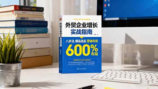 （16296期）外贸企业增长实战指南，八步法、爆品选品、营销布局，业绩增长300%-淘朋友