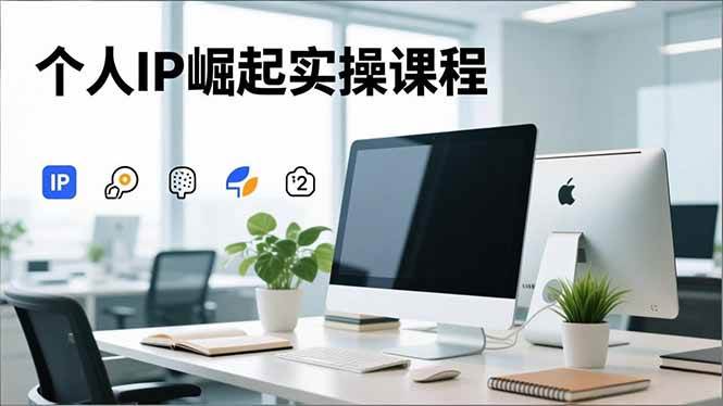 （16616期）个人IP崛起实操课程，IP思维塑造+赛道精准调研+账号高变现搭建+内容创作-淘朋友