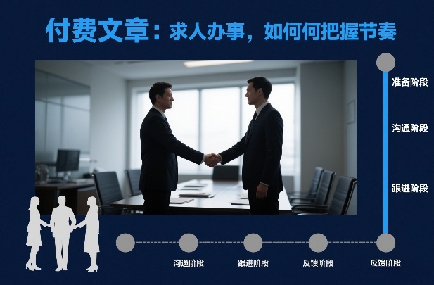 付费文章：求人办事，如何把握节奏-淘朋友